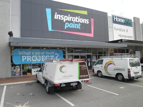 Colourific painters working in rockingham