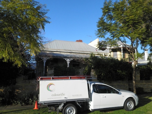 Colourific painters working in spearwood