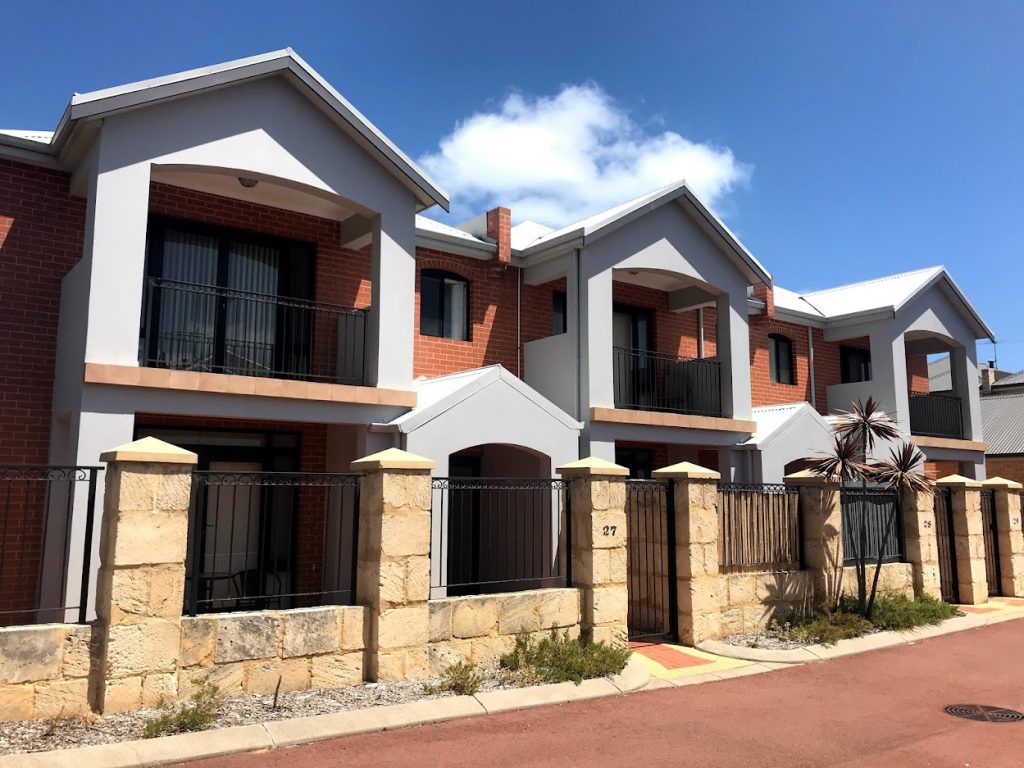 Residential building painted by Burswood painters