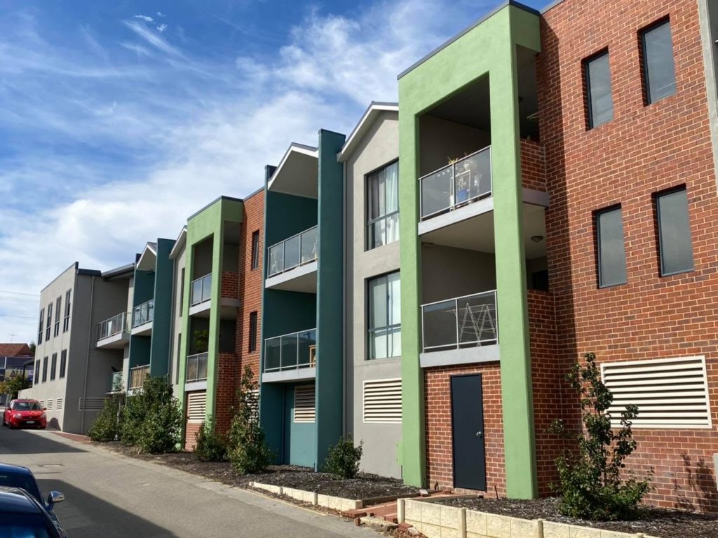 Residential building painted by Colourific painters in Herdsman