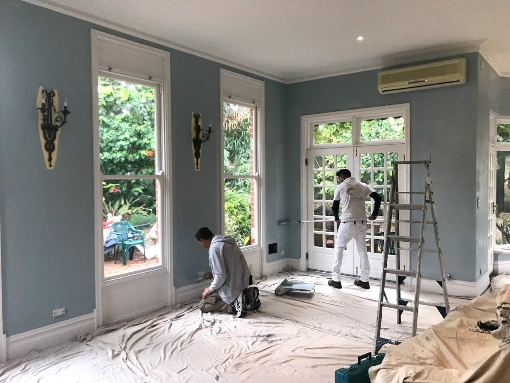 Colourific painters in Highgate