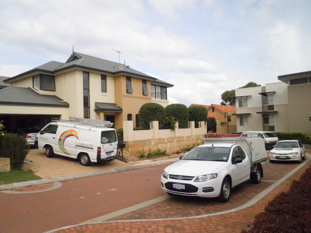 House painting done by Colourific Painters North Perth